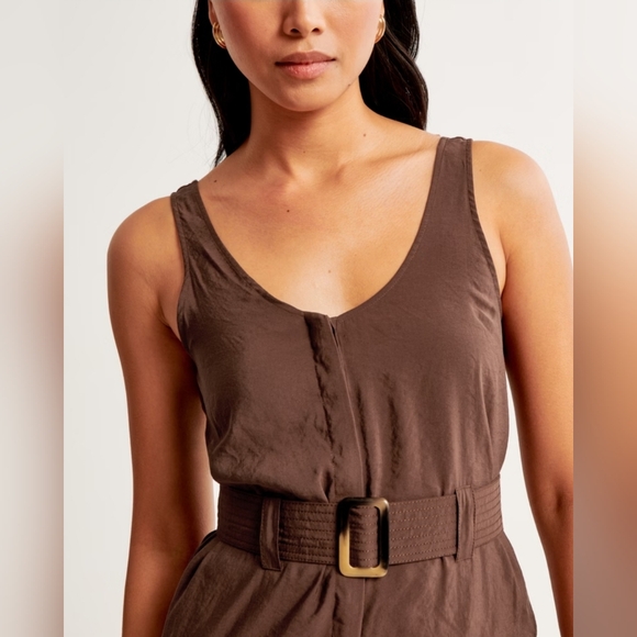 Draped Utility Jumpsuit Size XS - Picture 4 of 5